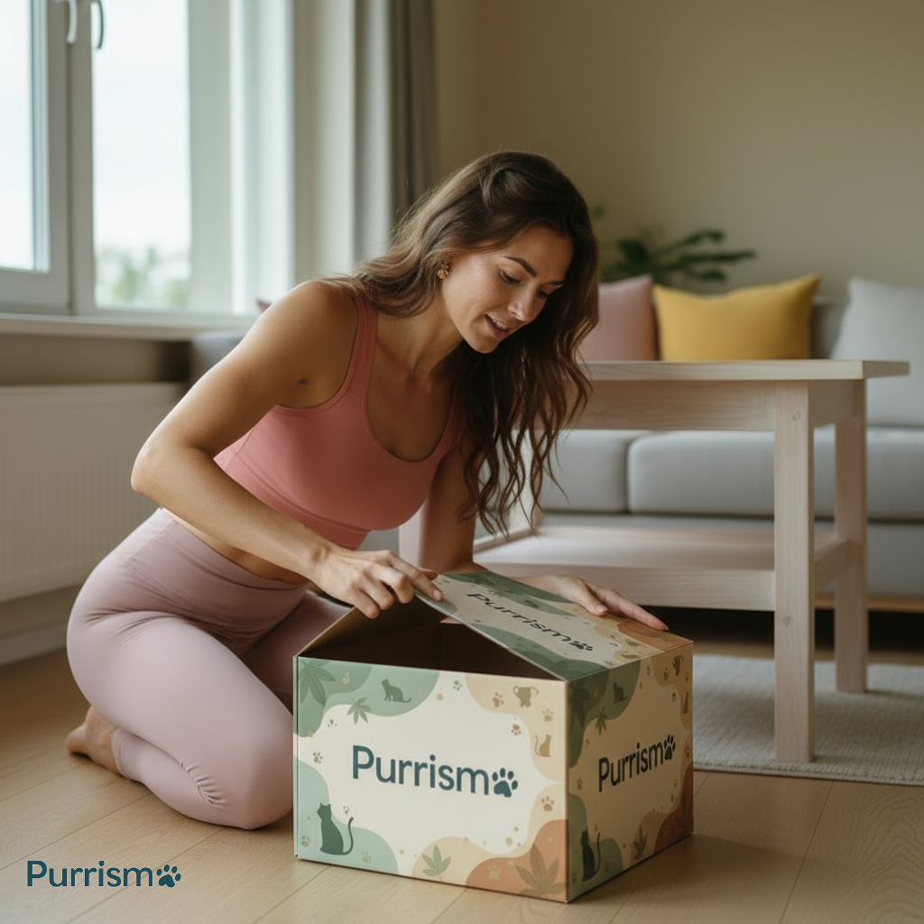 The Purrismo™ Natural Cat Basket