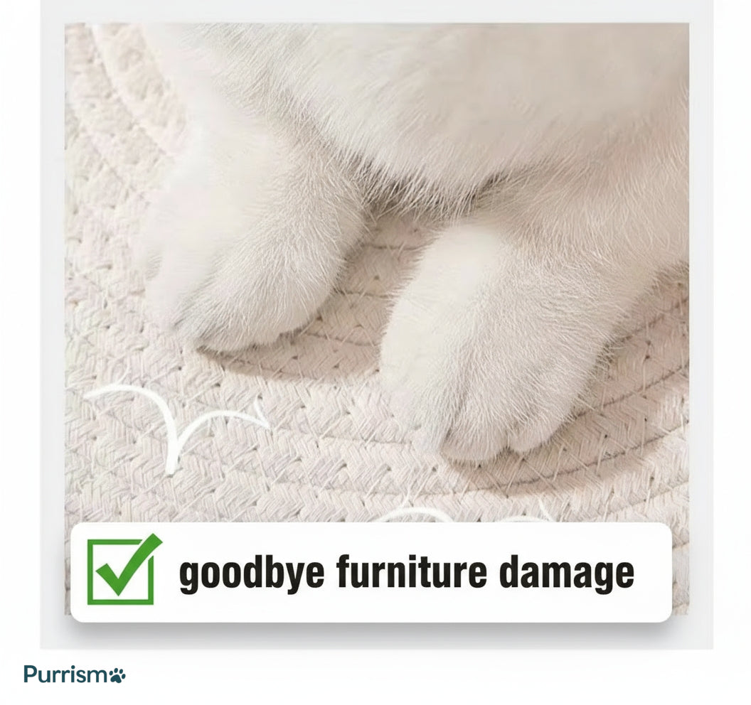 The Purrismo™ Natural Cat Basket